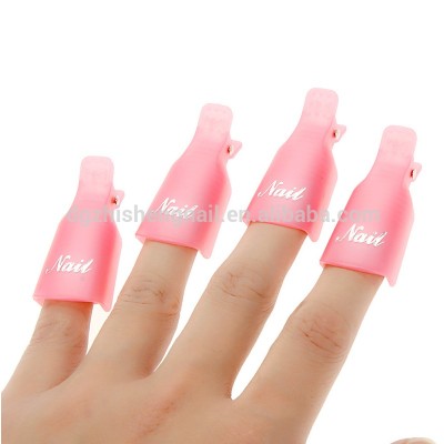 Fashion Reusable Salon Nail Art Soaker Off Cap Clip