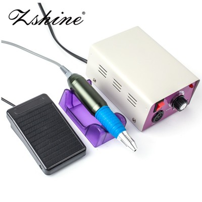 New product silver color 15W electric rechargeable nail drill machine with good quality