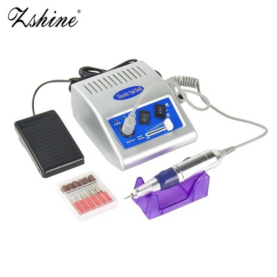 Best selling electric nail file manicure machine 6-bit acrylic nail file equipment kit