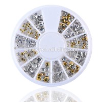 Hot Sale metal nail charms nail products latest nail art sticker