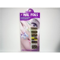 High quality mixed beautiful nail polish korea nail sticker, nail wrap