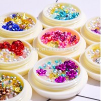 Hot sale nail art flower nail decoration various nail art sticker